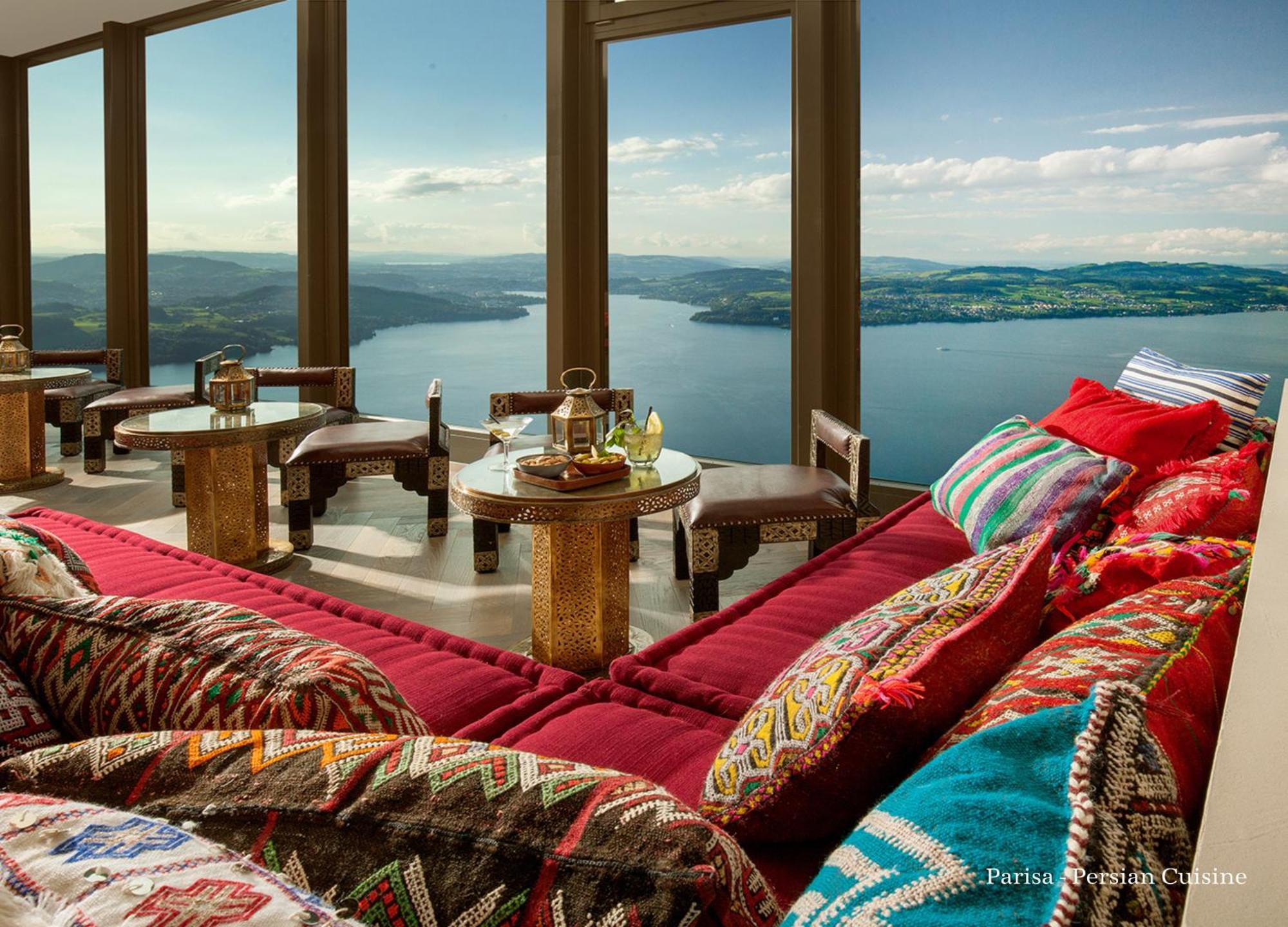 Bürgenstock Hotels&Resort - Bürgenstock Hotel&Alpine Spa Exterior foto The view from the 101 Club