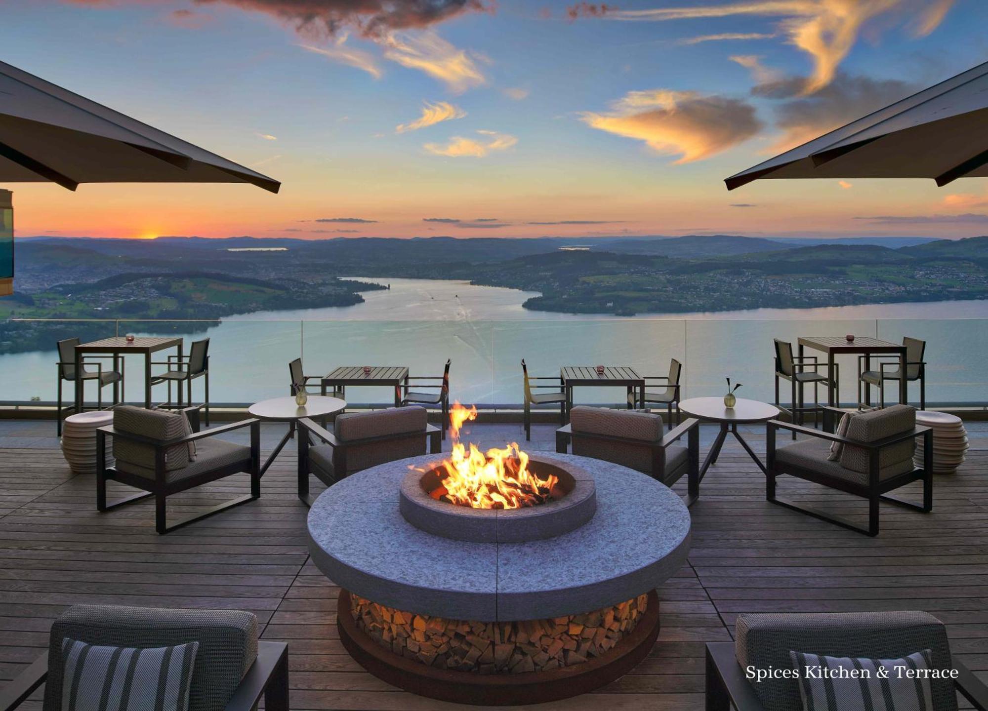 Bürgenstock Hotels&Resort - Bürgenstock Hotel&Alpine Spa Exterior foto Spices Kitchen & Terrace