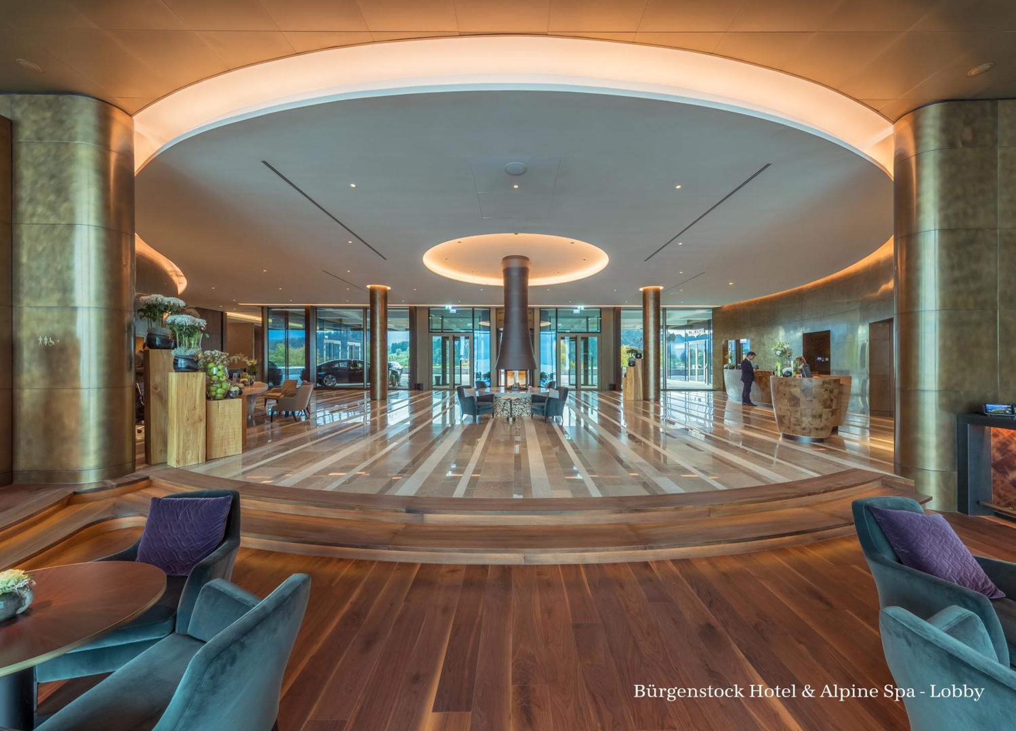 Bürgenstock Hotels&Resort - Bürgenstock Hotel&Alpine Spa Exterior foto Lobby