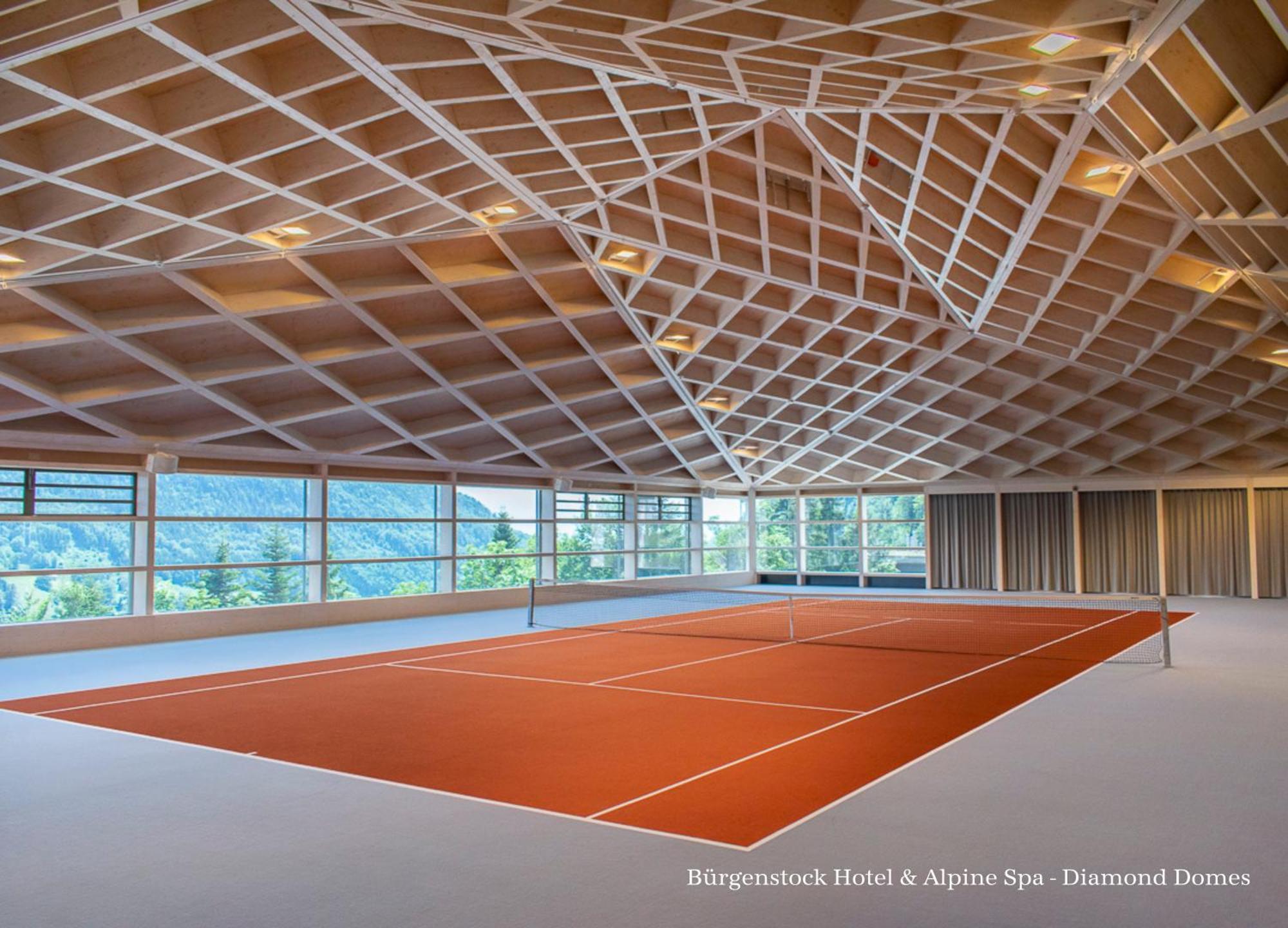 Bürgenstock Hotels&Resort - Bürgenstock Hotel&Alpine Spa Exterior foto Tennis court